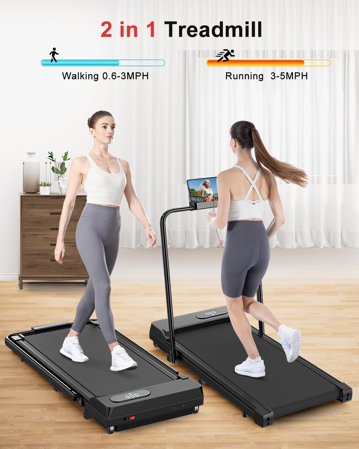 Winter Fit 3 in 1 Home Treadmill